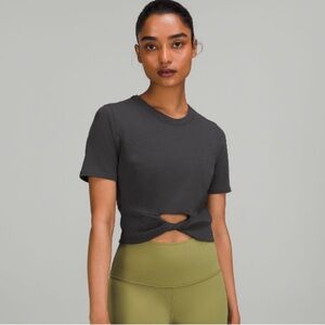 Lululemon Front Keyhole Tee